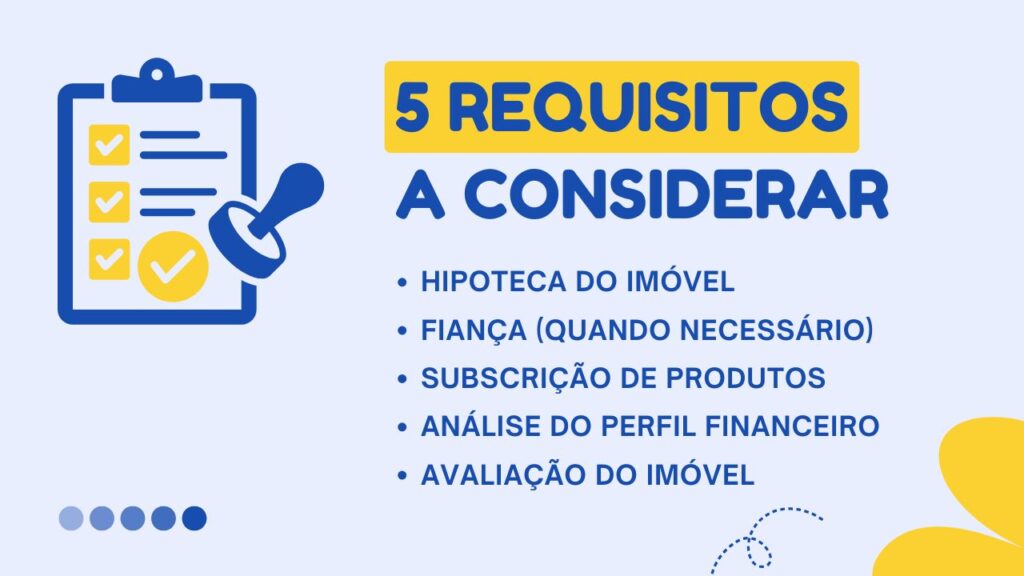 requisitos para pedir crédito multifunções