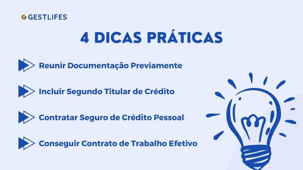 dicas práticas para acelerar aprovação de crédito pessoal online