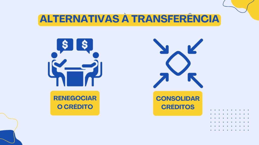 alternativas à transferência de crédito pessoal