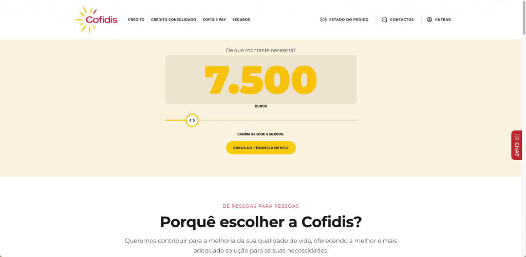 simulação cofidis