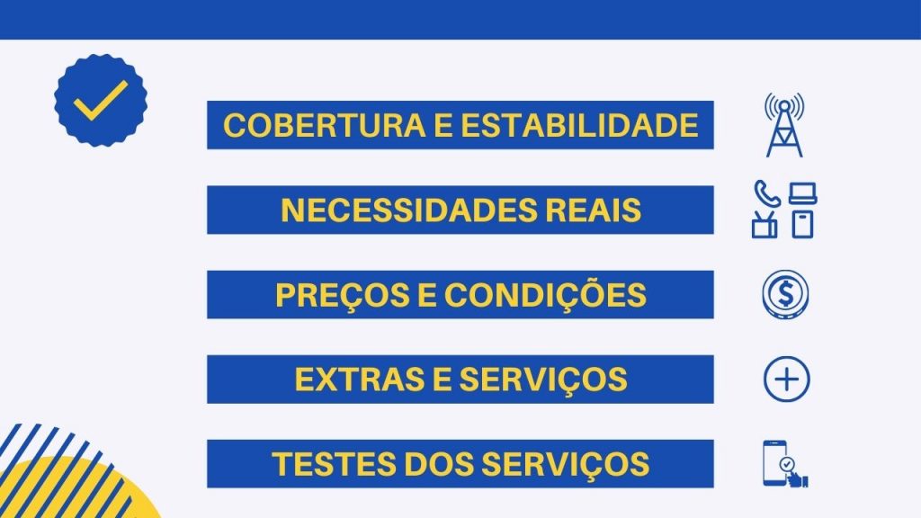 como escolher o melhor pacote de tv net voz móvel