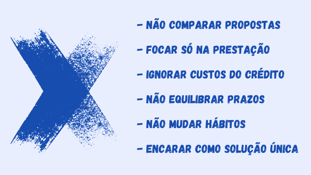 erros ao consolidar